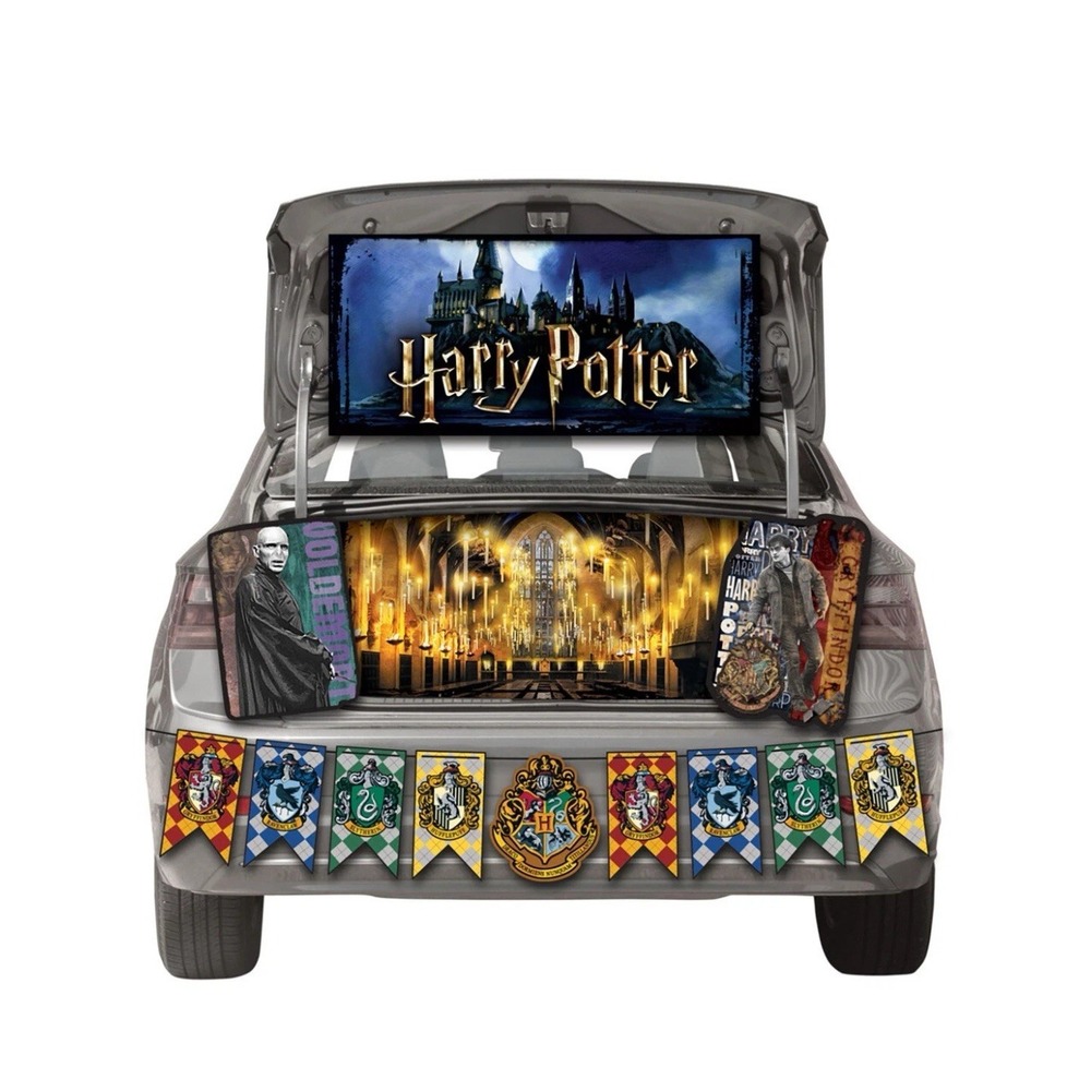 Rubie's Harry Potter Trunk Decoration Kit - Black, Gold, Blue